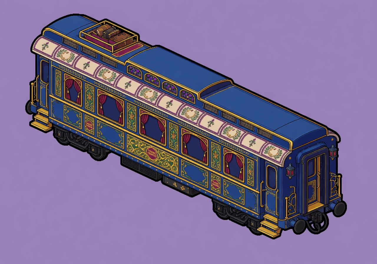 Luxury Train Coach preview