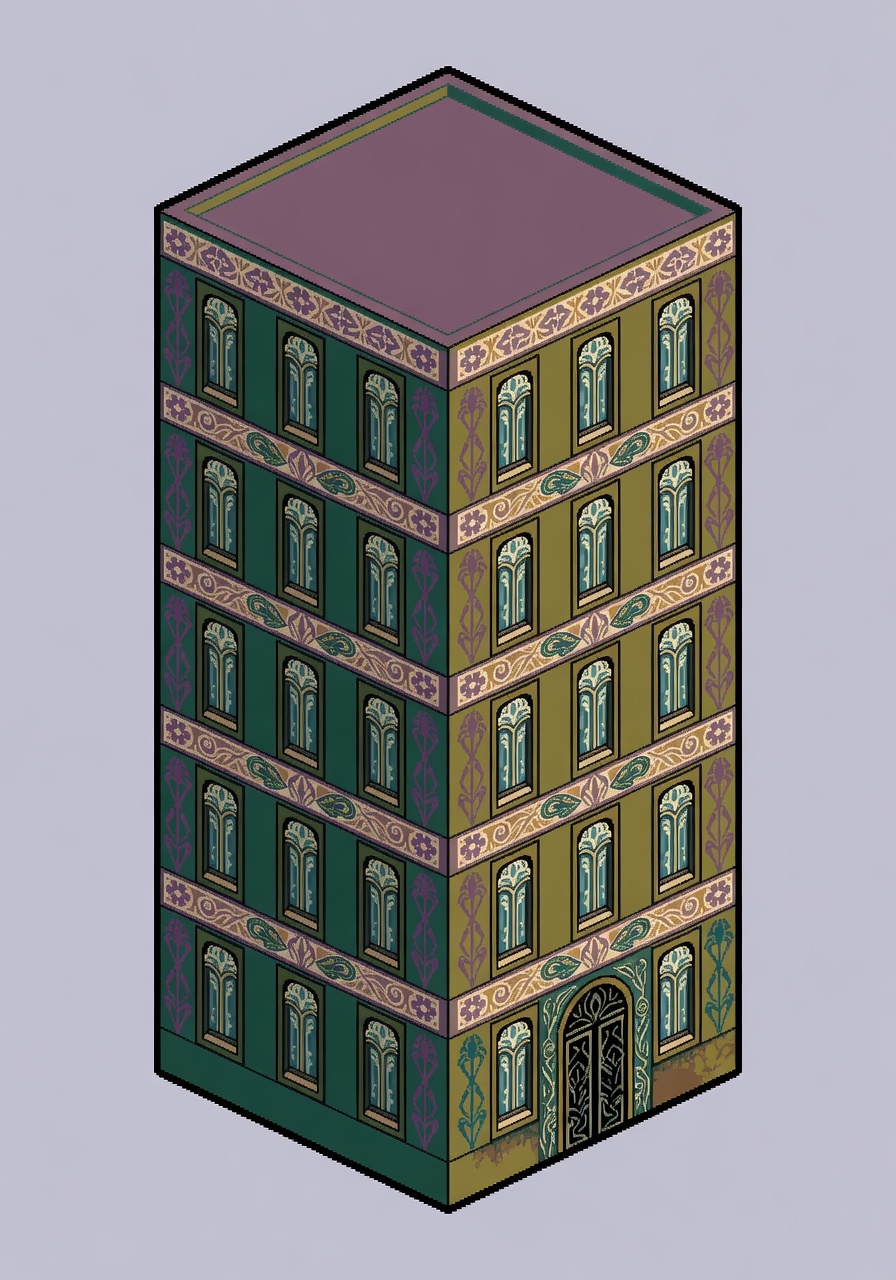Artsy Apartment Building preview